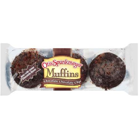 Otis Spunkmeyer Chocolate Chocolate Chip Muffins, 12 oz - Walmart.com