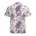 thumbnail image 3 of High Quality Hawaiian Shirts for Men Short Sleeve Aloha Beach Shirt Floral Summer Casual Button Down Shirts Blouses 9EEEFO, 3 of 7