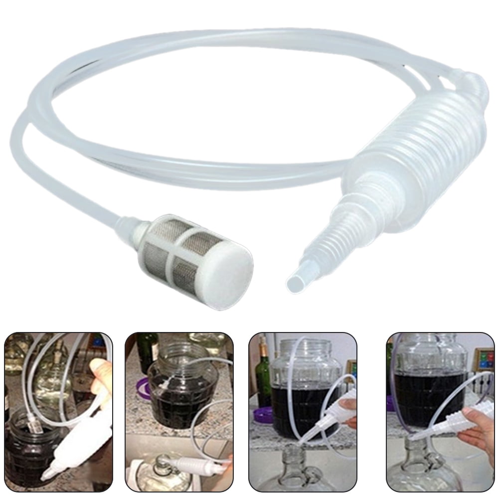Windfall Large Deluxe Siphoning Kit, Large Auto Siphon, Wine Bottle Filler, Clamp and Tubing