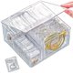 thumbnail image 1 of Dust Proof Jewelry Storage Box Large-capacity Organizer Earrings Drawer for Necklaces Earrings Rings Bracelets 26-27s, 1 of 5
