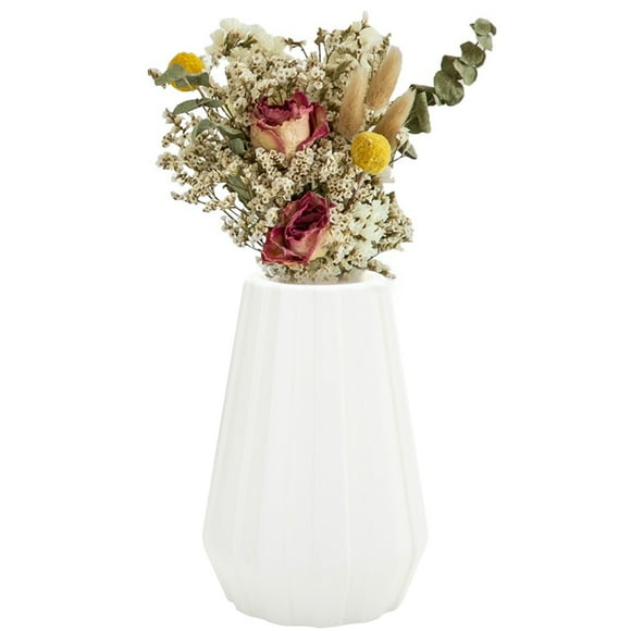 Coofit Flower Vase Plastic Decorative: Modern Bud Vase Plant Vase Table Vase for Home