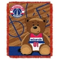 thumbnail image 2 of Washington Wizards The Northwest Company 36'' x 46'' Baby Jaquard Throw, 2 of 2