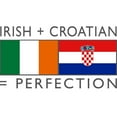 thumbnail image 3 of CafePress - Irish Croatian Flags Women's Light Pajamas - Women's Short Sleeve Print T-Shirt and Pants Light Cotton Pajama Set, 3 of 7
