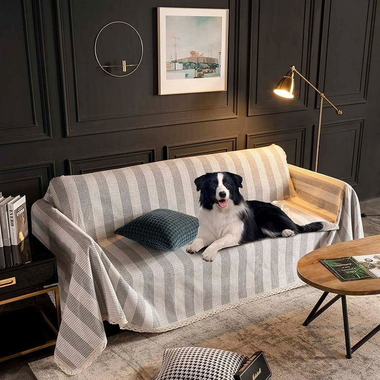 Striped 2024 sectional sofa