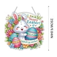 thumbnail image 2 of Lunxisen 1 Pcs Easter Window Sticker Art Kit Creative Window Cling Activity Fun Holiday Home Decor(25cm), 2 of 9