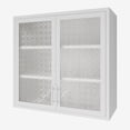 thumbnail image 6 of Royard Oaktree Metal Wall Cabinet with Glass Doors, Medicine Cabinet w/Shelves for Kitchen Bathroom, 6 of 7
