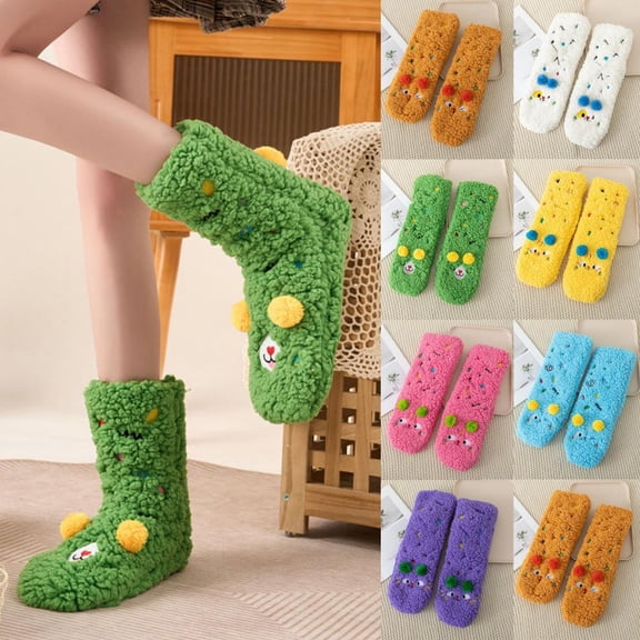 Bxsruta Women's Breathable and Moisture-Wicking Embroidery Socks with Irregular Sock Mouth for Comfort, 5-Pair Pack for Daily Lounge and Sleep