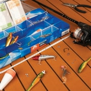 Ozark Trail 140-Piece Saltwater Fishing Tackle Kit with Storage Box