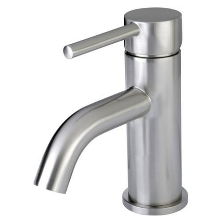 - Fauceture LS8228DL Concord Single-Handle Monoblock Lavatory Faucet, Satin Nickel
