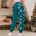 thumbnail image 5 of adviicd Christmas Sweatpants for Women Lounge Joggers Pants with Pockets Holiday Clothes (Mint Green, S), 5 of 5