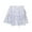 Silver, variant on SUXIAN Toddler Girl Skirts Carnival Metallic 3‑Layer Ruffle Sparkly Shiny Skirt For Party Girl Skirt Green 8-9 Years