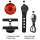 thumbnail image 3 of 2024Luz trasera inteligente para bicicleta con encendido/apagado automático Recargable Ultra brillante IPX6 Luces traseras para bicicleta con detección de frenos a prueba de agua L, 3 of 3