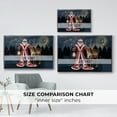 thumbnail image 5 of Celestial Christmas Collection A - Framed Gallery Wrapped Holiday Canvas - 17 x 25 - Silver Frame, 5 of 9