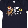 thumbnail image 4 of Inktastic Off to the Races with Cowboy on Horse Boys Baby Bodysuit, 4 of 5
