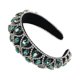 thumbnail image 3 of Baroque Rhinestone Hairband with Sponge Padding Elegant Hoop Headdress for Women's Parties and Special Occasions Chic and Unique Accessory, 3 of 5