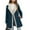 Dark Blue, variant on Horkkom Winter Coats for Women Button Fuzzy Fleece Jacket Casual Long Sleeve Overcoats with Pockets L