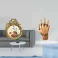 thumbnail image 2 of Marco de fotos redondo,Pequeño cuadro dorado vintage para la pared,Marco de fotos redondo decorativo de resina con ornamentos,Escultura de mano,Escultura de manos,manos entrelazadas,amantes, 2 of 8