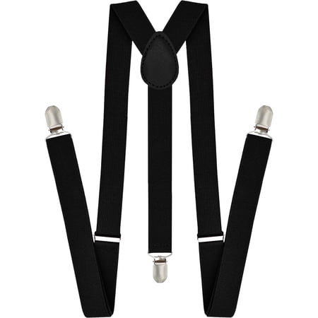 QIUTIAN trilece Suspenders for Men - Adjustable Y Back Men's Women's Costume Tuxedo Dress Suspenders - Heavy Duty Strong Clips
