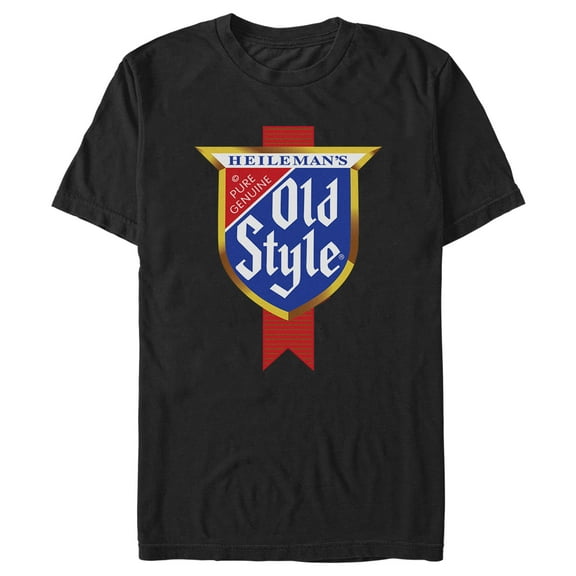 Men's Pabst Heileman's Old Style Logo Graphic Tee Black 2X Large