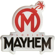 Florida Mayhem Overwatch League Team Logo Die-Cut Magnet