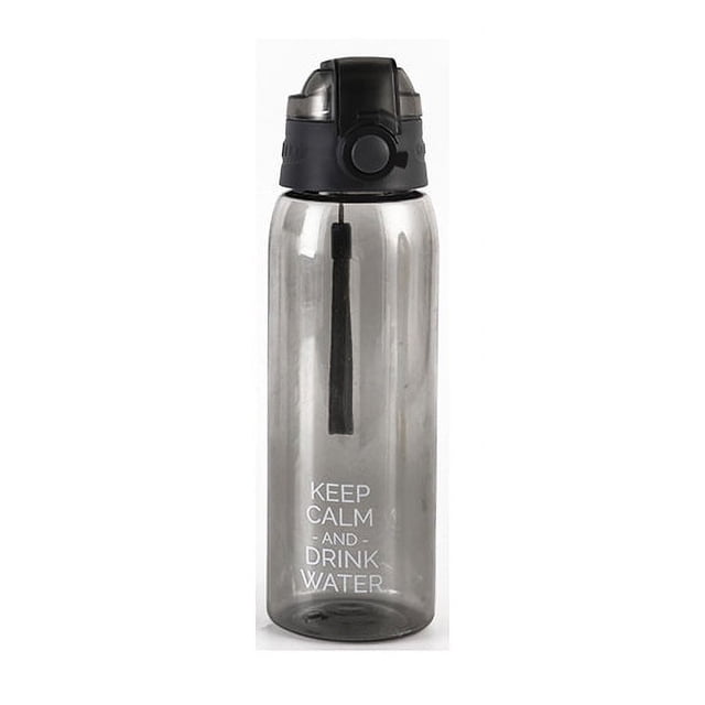 Botella de agua Nordic Green Ellipse para bebidas carbonatadas, compañera de hidratación perfecta, taza Bounce de 800 ml