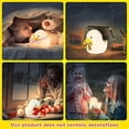 thumbnail image 5 of Lámpara de noche LED recargable con forma de pato y sensor táctil para dormitorio infantil, decoración de oficina, 5 of 5