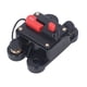 thumbnail image 2 of Rankomu Manual Reset Circuit Breaker Interruptor de Circuito Manual Reset 1/4in Protección por Sobrecorriente DC 12‑48V para Motor de Vehículo 80A, 2 of 8