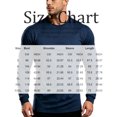 thumbnail image 4 of Mfakffe Mens Long Sleeve T Shirts Crew Neck Casual Basic Pullover Shirt Casual Basic Tee Soft Breathable Lightweight Tops, 4 of 5