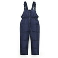 thumbnail image 2 of Ruyang Toddler Snow Pants Baby Boys Girls Winter Puffer Ski Overalls Water-proof Warm Down Snowsuit Thermal Jumpsuit, 2 of 6