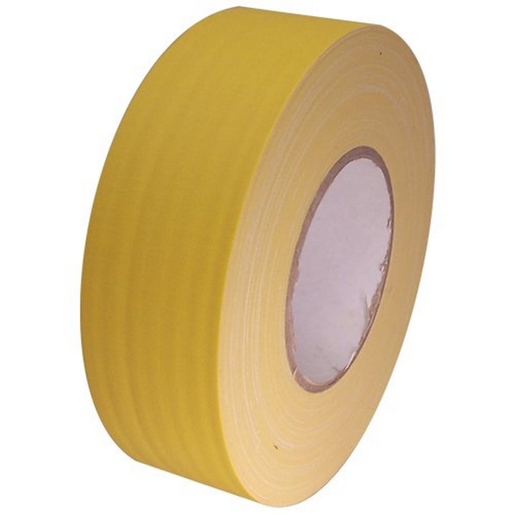 Economy Yellow Gaffers Duct Tape 2 X 60 Yard Roll (24 Roll/Case)