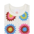 thumbnail image 5 of Wonder Nation Toddler Girl Crochet Tank and Short Set, Sizes 12M-5T, 5 of 12