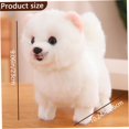 thumbnail image 3 of XUYAN Plush Cute Plush Stuffed Animal Lifelike Dog Plush Cotton Filled Plush Dog Toy Gift for Girls for Kids Girls Dog Theme Party Favor Birthday Baby Room Home Decor 10 x 9 Inches, 3 of 7