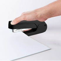Fwttom Stapler - Heavy Duty Multi-Angle Rotatable Staplers for Desk Comfort Grip Reduced Effort Non-Slip Small Stapler 25 Sheets (Not with Staples)