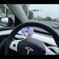 thumbnail image 4 of Sanrioed-muñeco de peluche Kuromi de dibujos animados para coche, limpiaparabrisas, señal de giro, espejo retrovisor decorativo para coche, colgante, accesorios de Interior Kawaii, 4 of 5