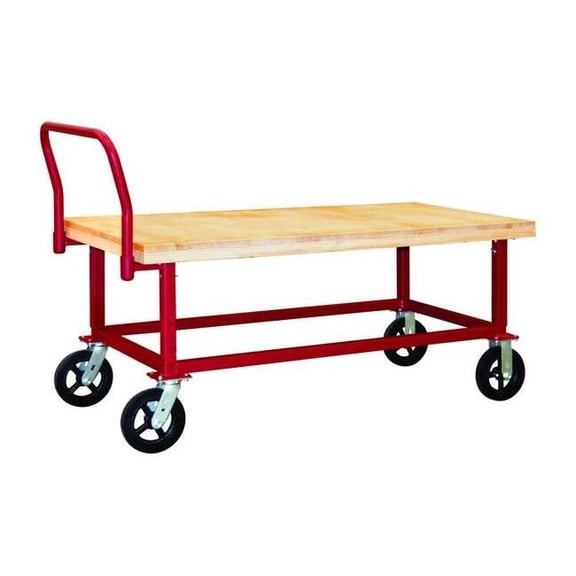 Durham Mfg Height Platform Truck,Overall 51-3/4" L WHPTA-WD-2448-8MR-17T