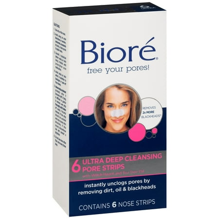 Bioré® Ultra Deep Cleansing Pore Strips 6 ct Box