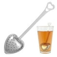 thumbnail image 5 of Silver Stainless Steel Loose Tea Infuser Leaf Strainer Filter Diffuser Herbal Spice, 5 of 8