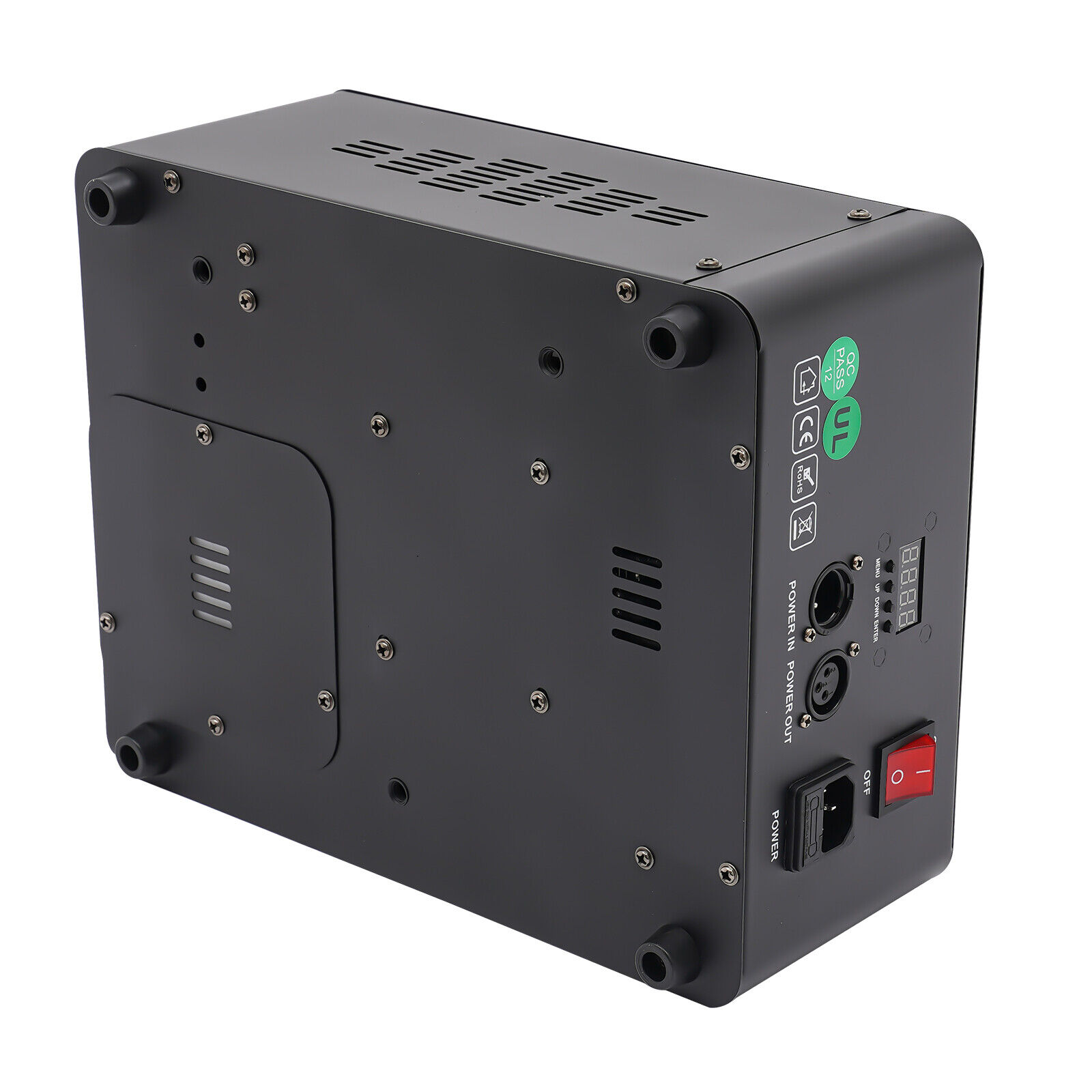 3in1 RGB 6 LED Smoke Fog Machine Pyrotechnic Light Effect Smoke Machine 1200W