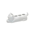 thumbnail image 1 of Ceramic Toothbrush Holder for Bathroom Counter, Cute Cat Design Organizer with 4 Slots, Space Saving Toothbrush and Razor Storage for Small Spaces, Easy Clean Glazed Cera, 1 of 6