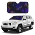 thumbnail image 3 of YFYANG Front Windshield Sun Shade, Mysterious Dream Space Foldable Car Visor for Cars, Trucks, SUVs, Small, 3 of 9