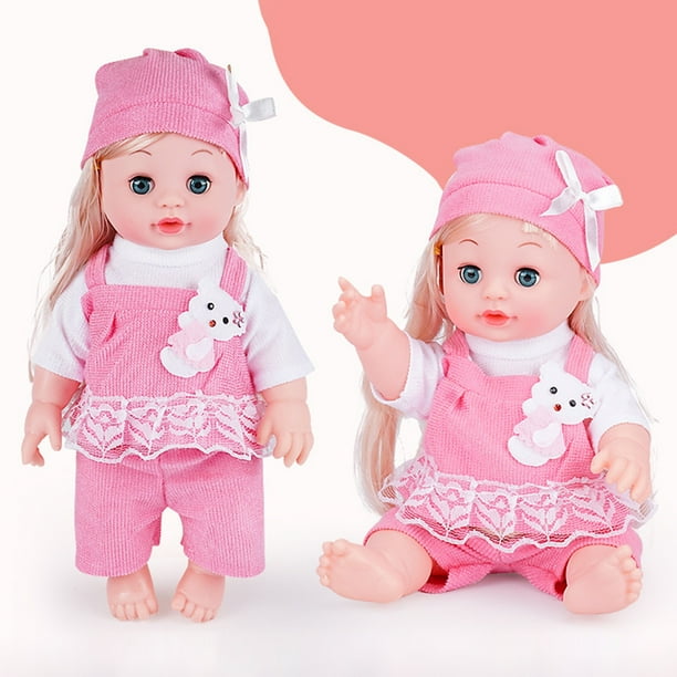 Gpaecead 12 Inch Talking Baby Dolls for Year Old Girls Soft