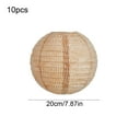 thumbnail image 3 of Paper Lanterns for Party Decorations, Hanging Decorative Lanterns for Weddings, Bridal Showers, Birthdays, Rustic Theme Party Supplies, 10 Pack, 3 of 6