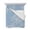 Blue, White, variant on Quilts Twin-XL Size Bedding Set, Blue Palm Tree Lightweight Quilted Comforter, Summer Beach Coastal Tropical Botanical Soft Reversible Bedspread Coverlet with Pillow Covers for All Season, 68" x 98"