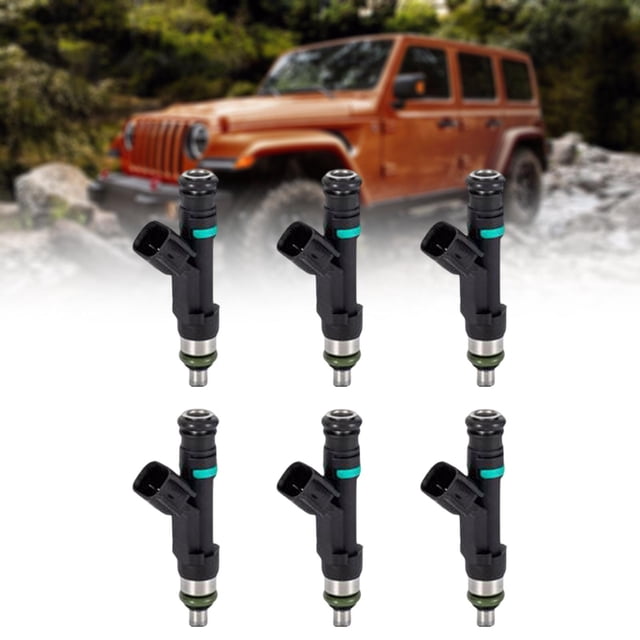 Inyector de combustible,Inyector de combustible 0280158119 04861667AA Piezas,812-11131 Accesorios para inyectores de combustible Reemplaza,Inyector de combustible de alto rendimiento
