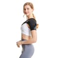 thumbnail image 2 of Shoulder Brace for Men and Women, Reusable Shoulder Ice Pack Wrap Adjustable Shoulder Strap Sling Stability Support for Arms Tendonitis, Dislocation, Left and Right Rotator Cuff Arm Joint Pain Relief, 2 of 15