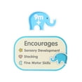 thumbnail image 5 of Spark Create Imagine Sensory Stacking Vinyl Blocks 9 Months+, 9 Pieces, 5 of 18