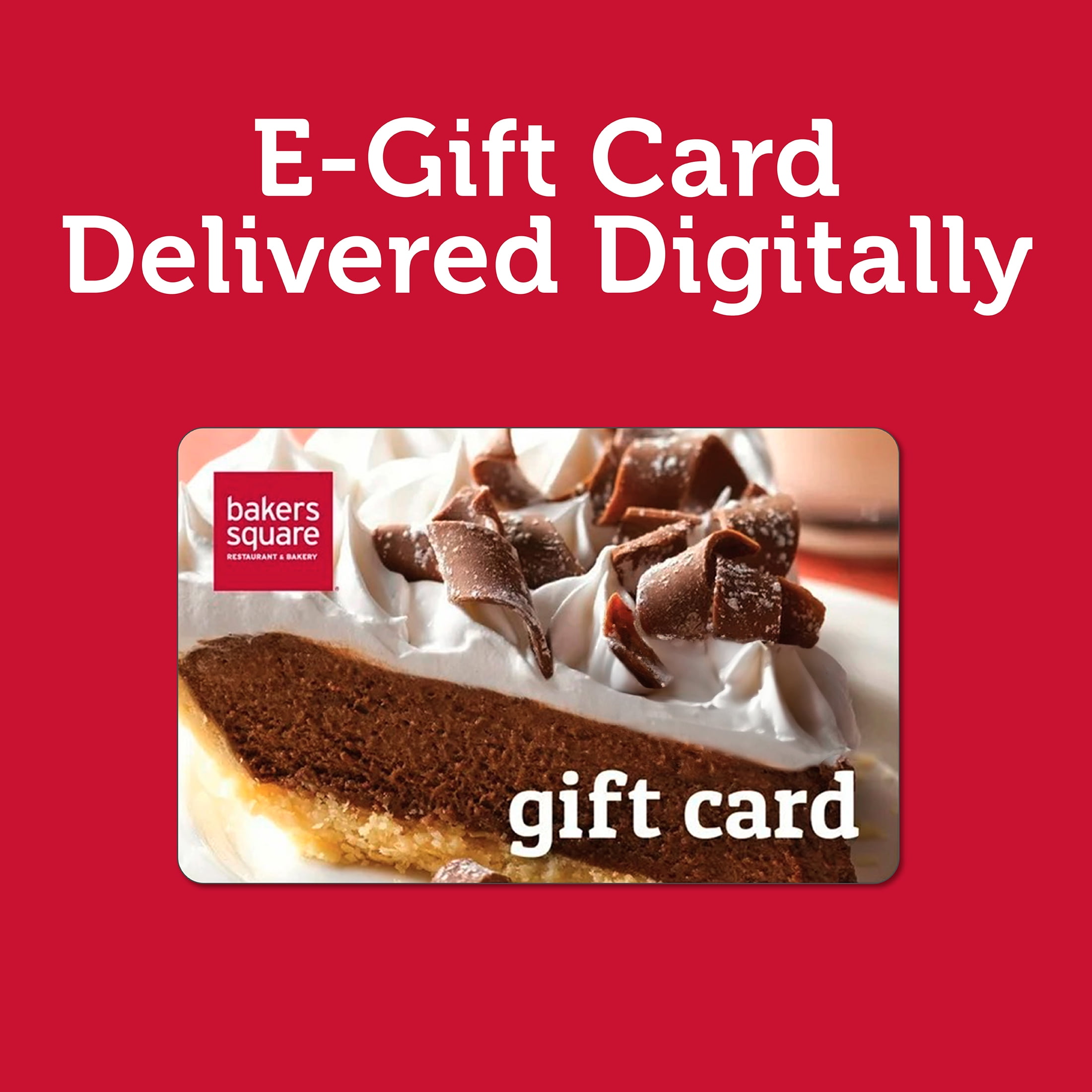 Baker's Square $50 eGift Card [Email Delivery]