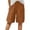 A-Brown2215, variant on XIAONU Womens Solid Bermuda Shorts Drawstring Waist Side Pockets Bottoms