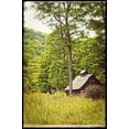 thumbnail image 2 of Foschino, Suzanne 17x24 White Modern Wood Framed Museum Art Print Titled - Country Barn 2 Vintage Border, 2 of 4
