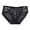 Black, variant on Shachafan Womens Underwear Lace Panties High Waisted Plus Size Ladies Brief For Women Dress 18